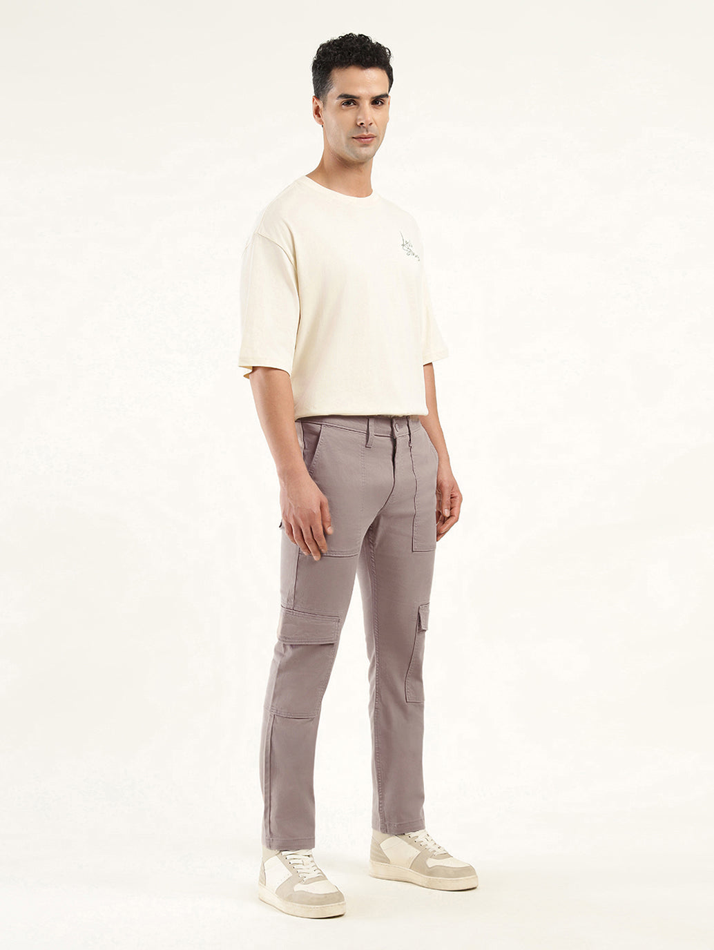 Men's Slim Fit Cargo Trousers
