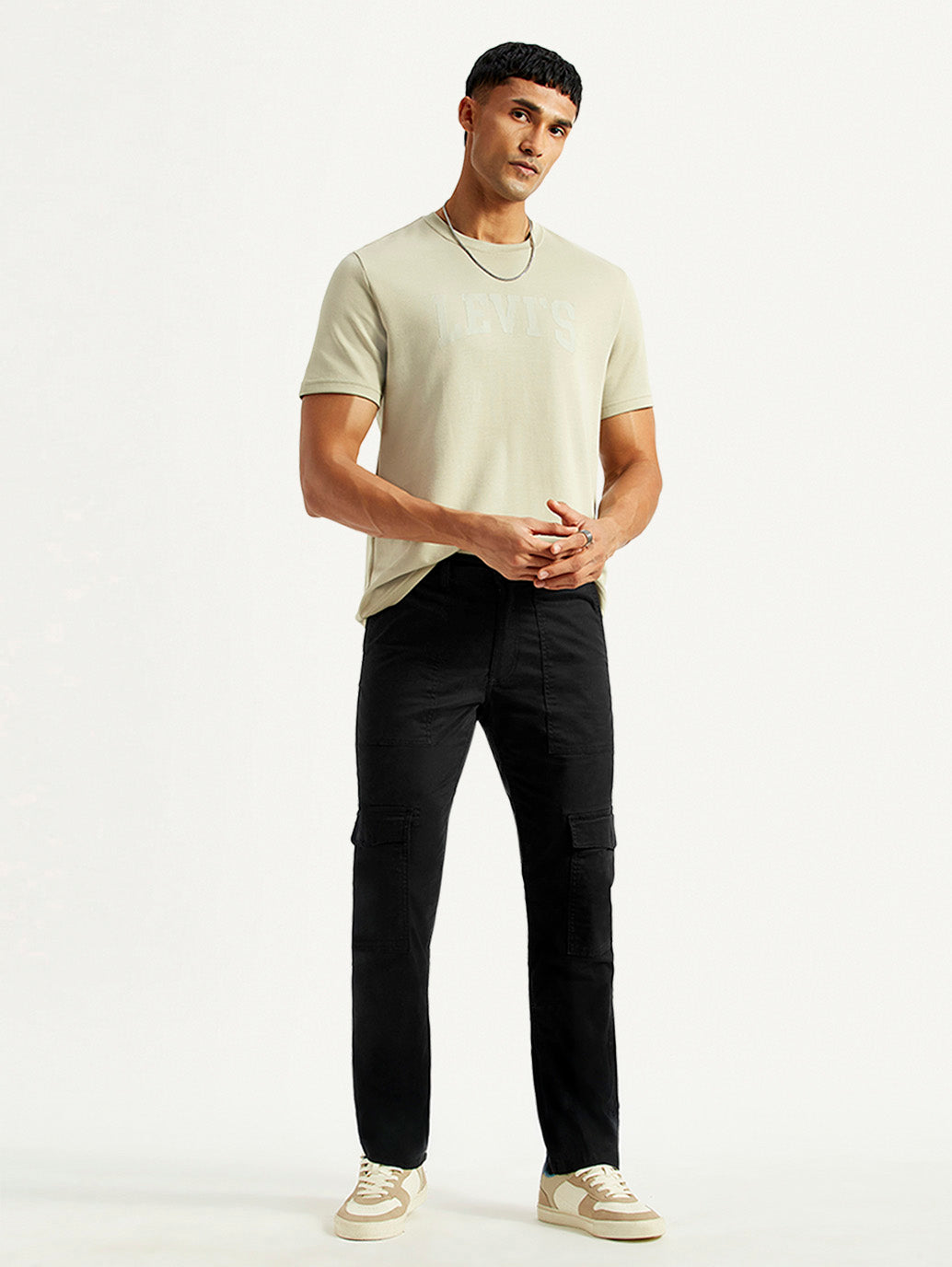 Men's 511 Black Slim Fit Cargo Trousers