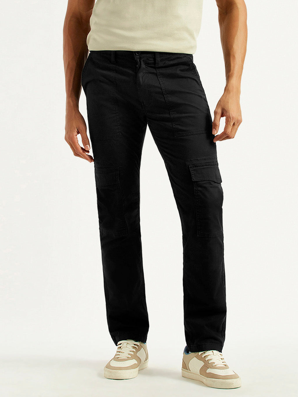 Men's 511 Black Slim Fit Cargo Trousers