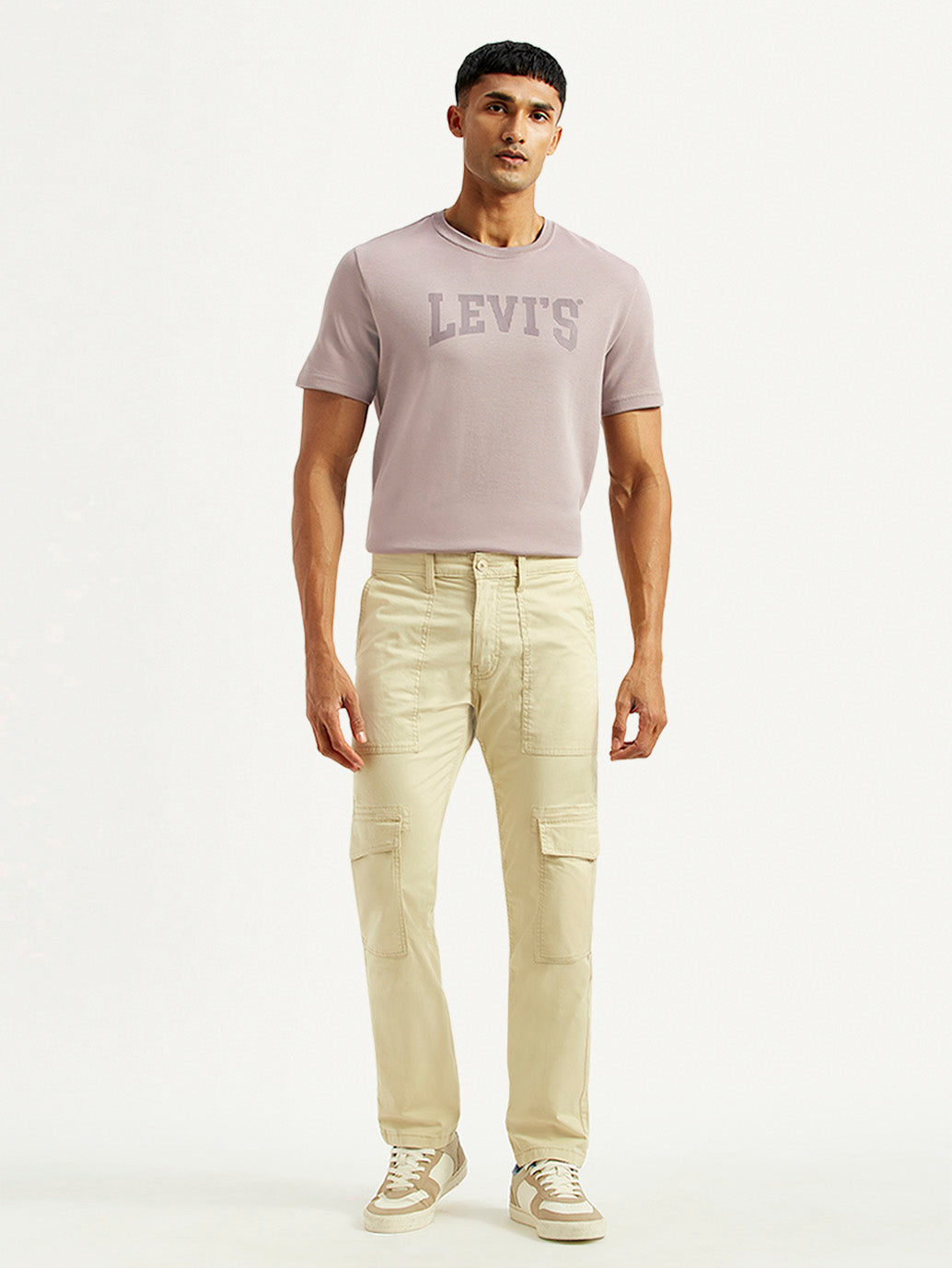 Men's 511 Beige Slim Fit cargo Trousers