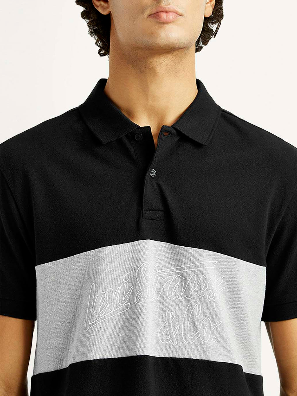 Men's Pure Cotton Slim Fit Polo T-shirt