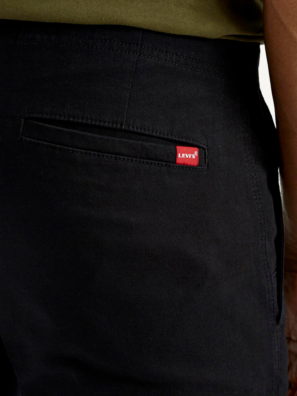 Men's 511 Black Slim Fit Mid Rise Cargo Trousers