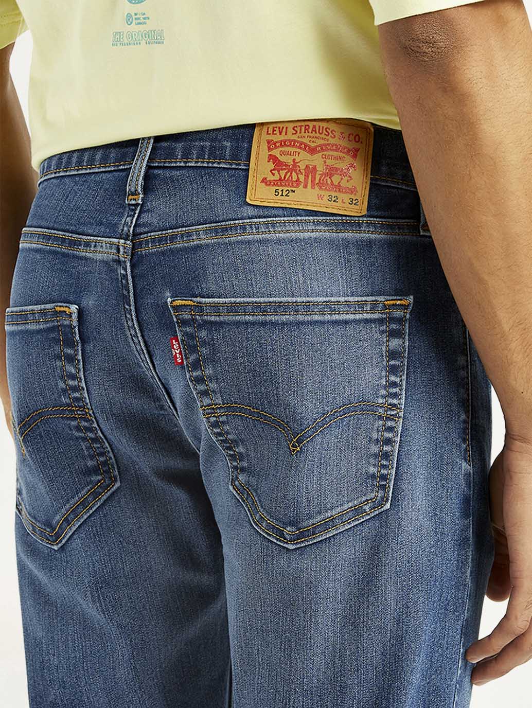 Men's 527 Mid Indigo Bootcut Fit Mid Rise Jeans