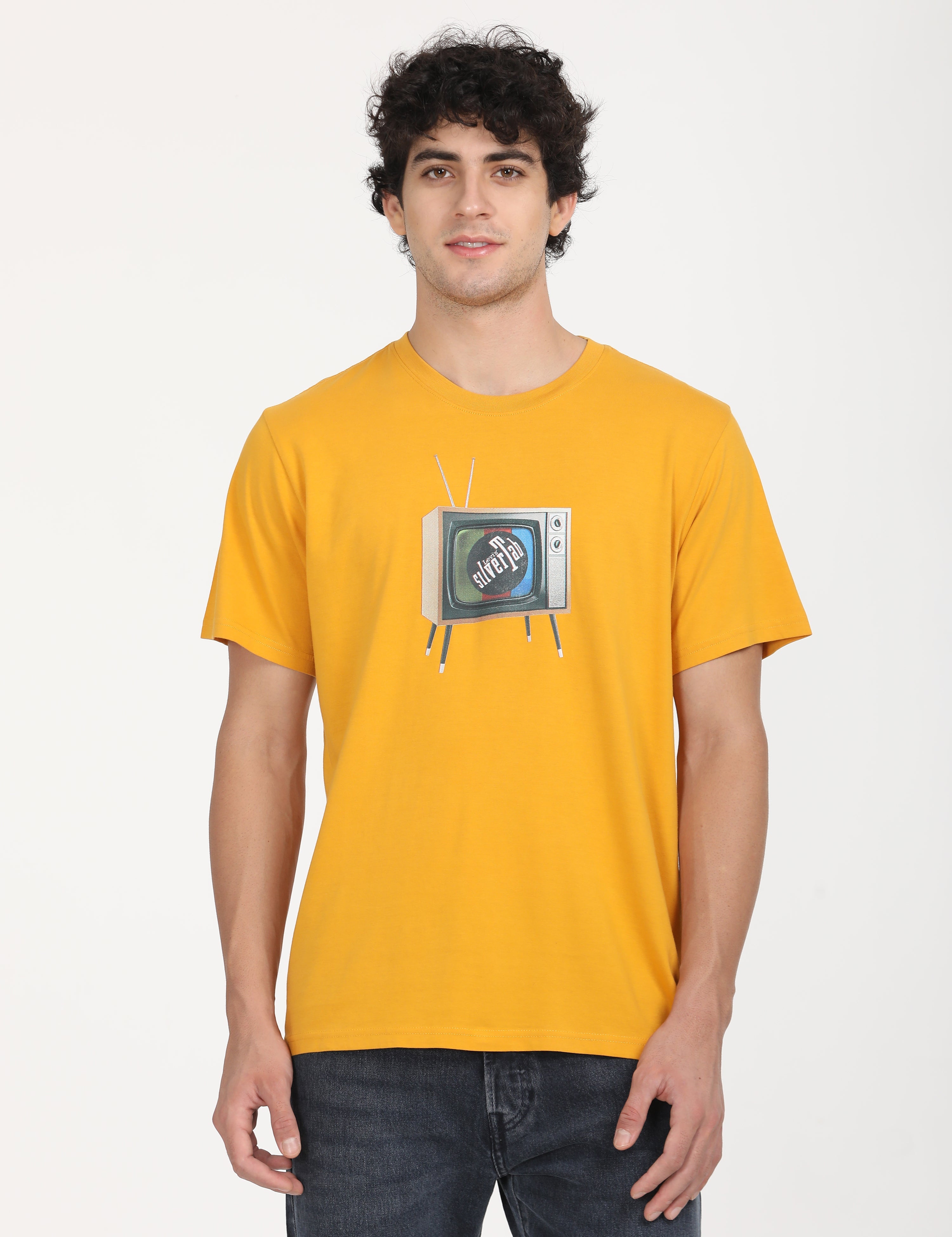 Men's Graphic Print Loose Fit T-Shirt