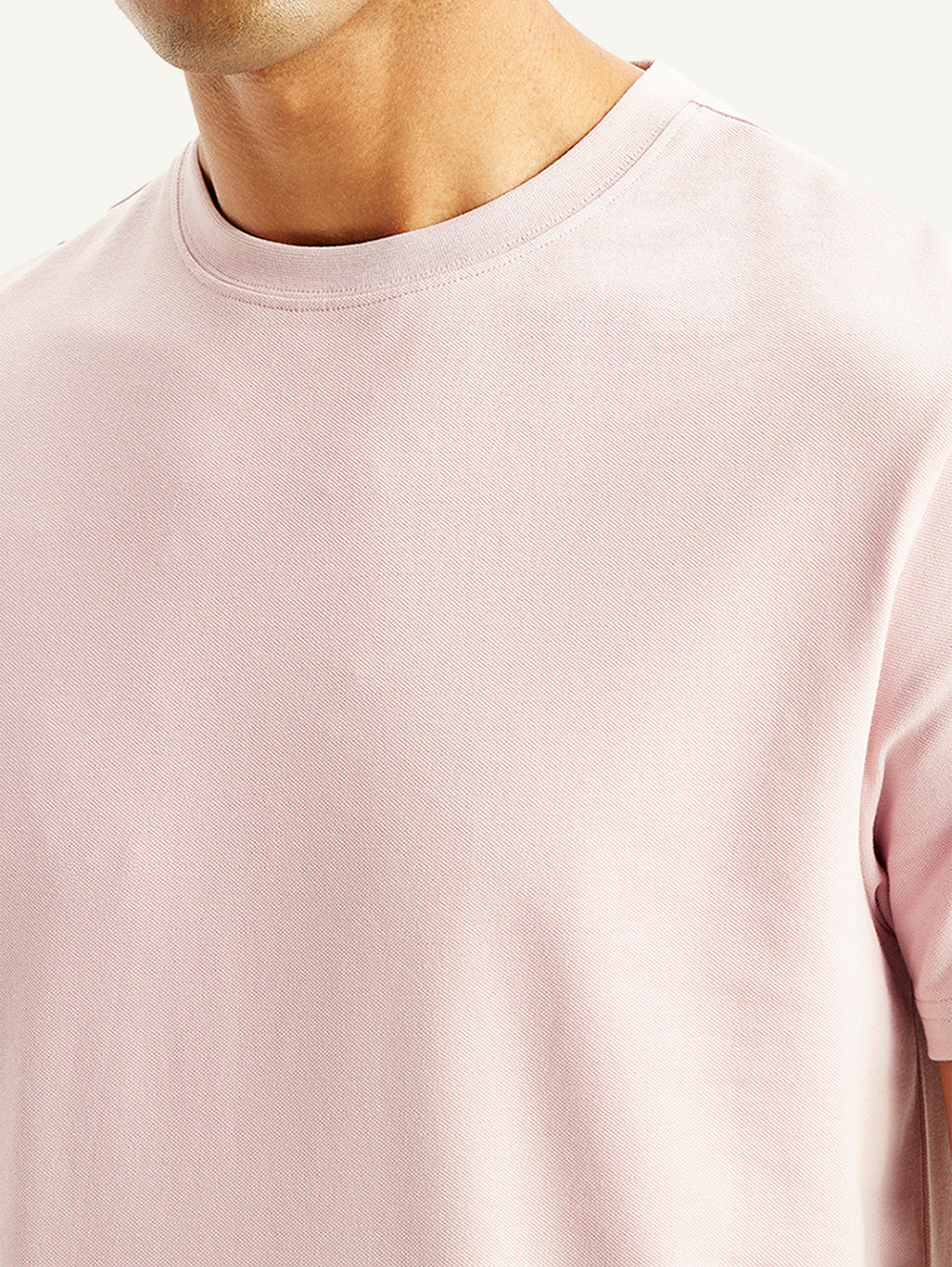 Men's Solid Slim Fit T-Shirt