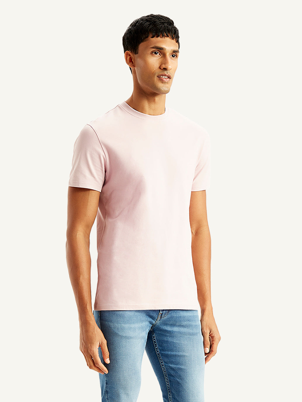 Men's Solid Slim Fit T-Shirt