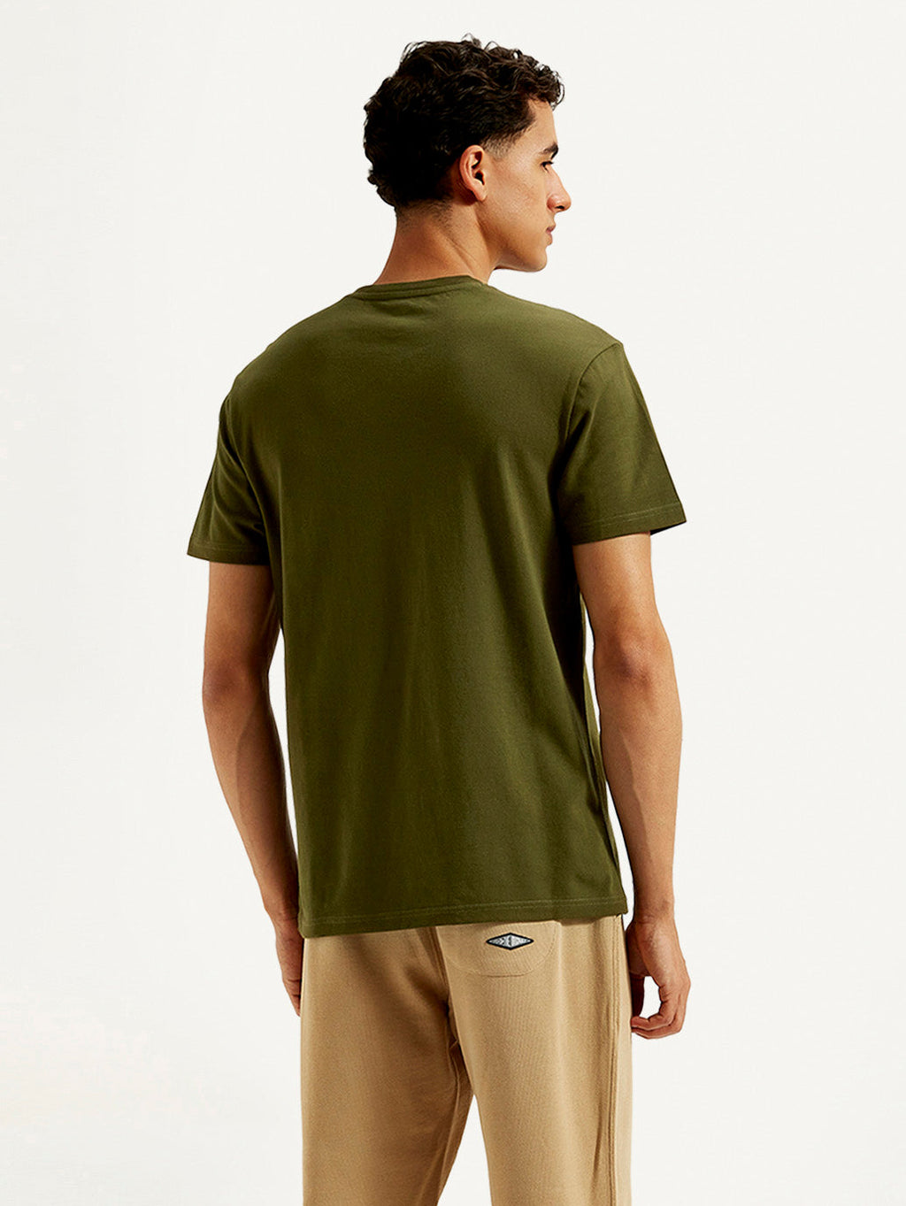 Men's Solid Slim Fit T-shirt