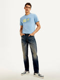 Men's 511 Blue Slim Fit Mid Rise Jeans