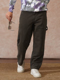 Carpenter Style Loose Fit Trouser | Brown