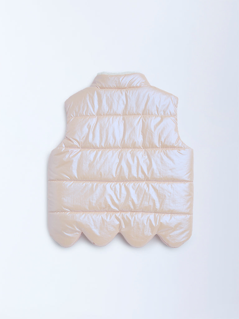 HOP Kids Light Pink Puffer Jacket