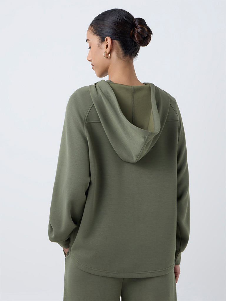 LOV Olive Hooded Jacket