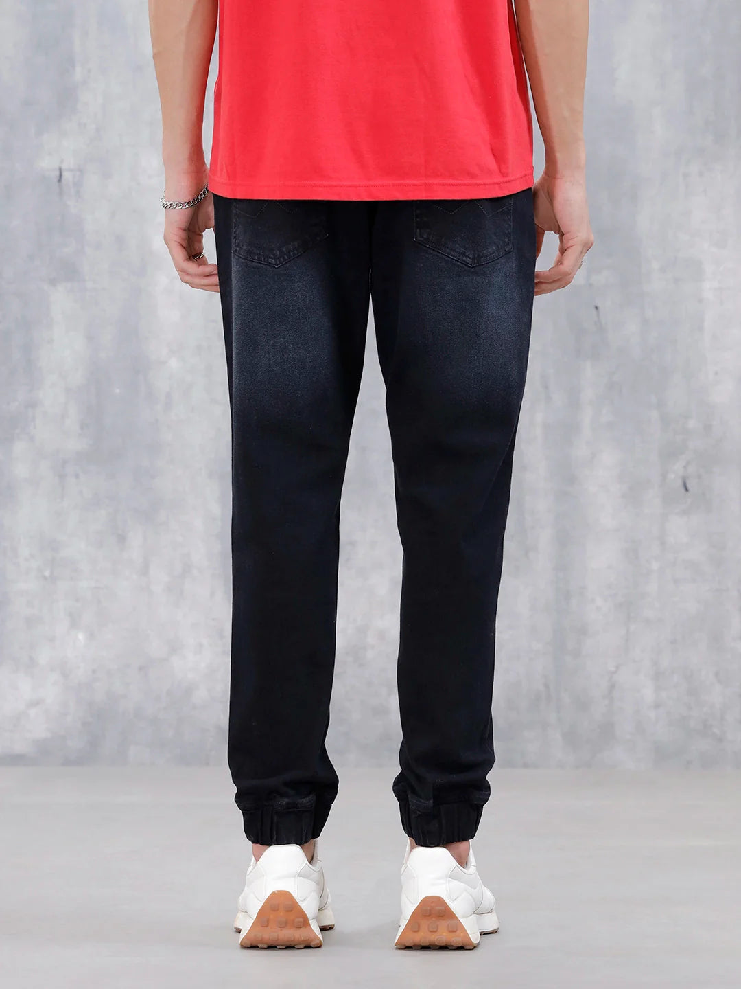 Men's Casual Jogger Fit Jeans  | Dark Grey