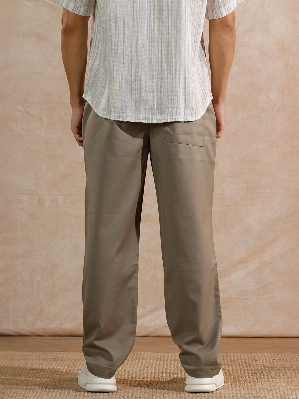 Casual Loose Fit Trouser  | Khaki