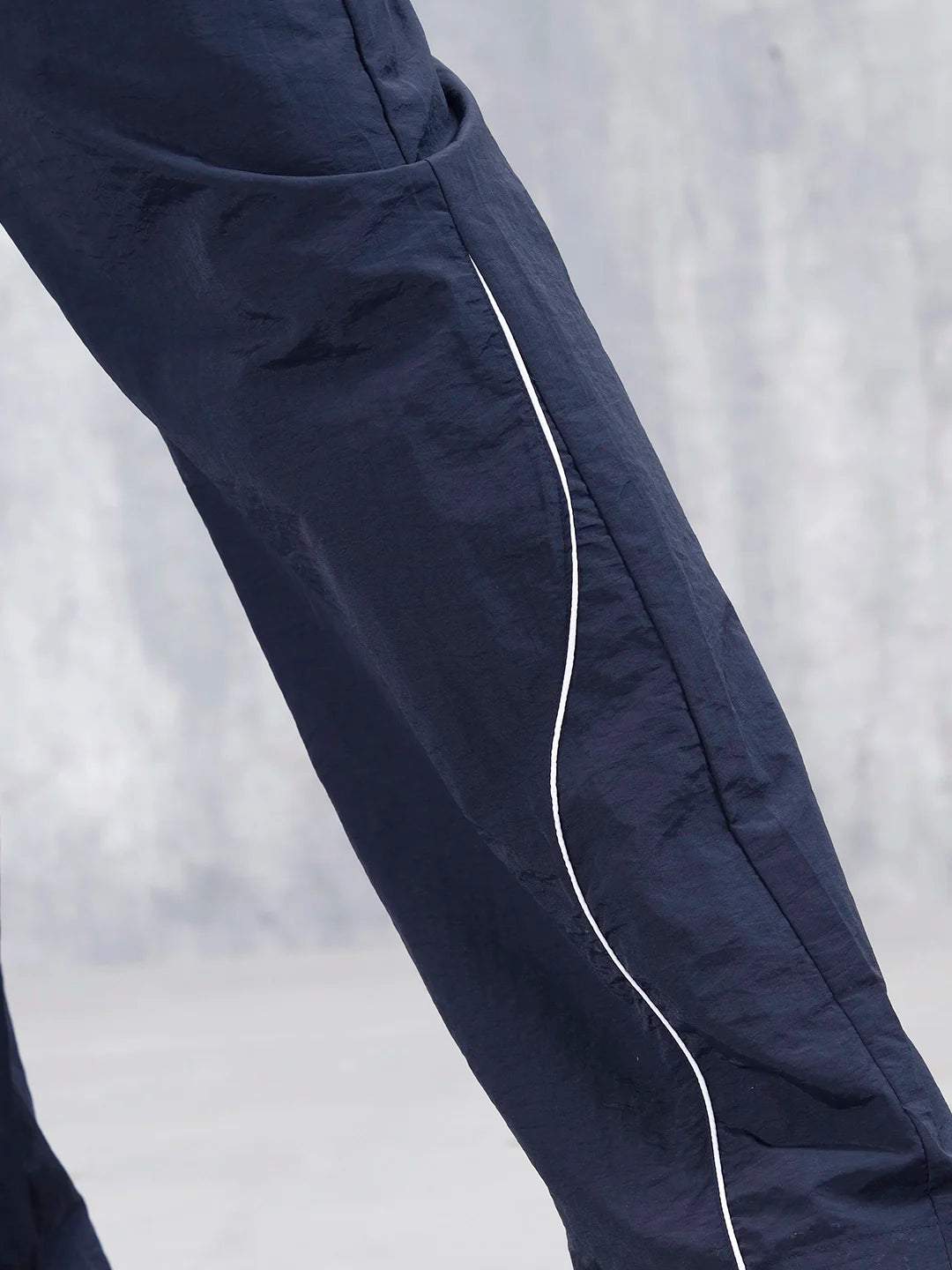 Men's Causal Oversized Fit Sport Look Jogger  | Navy Blue