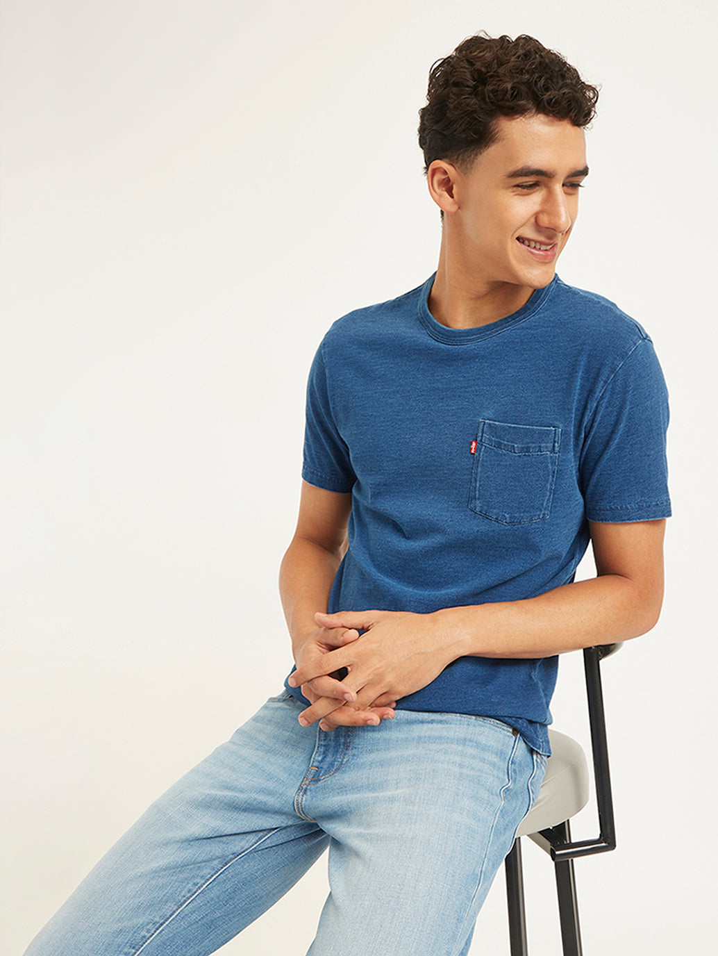 Men's Solid Slim Fit T-Shirt